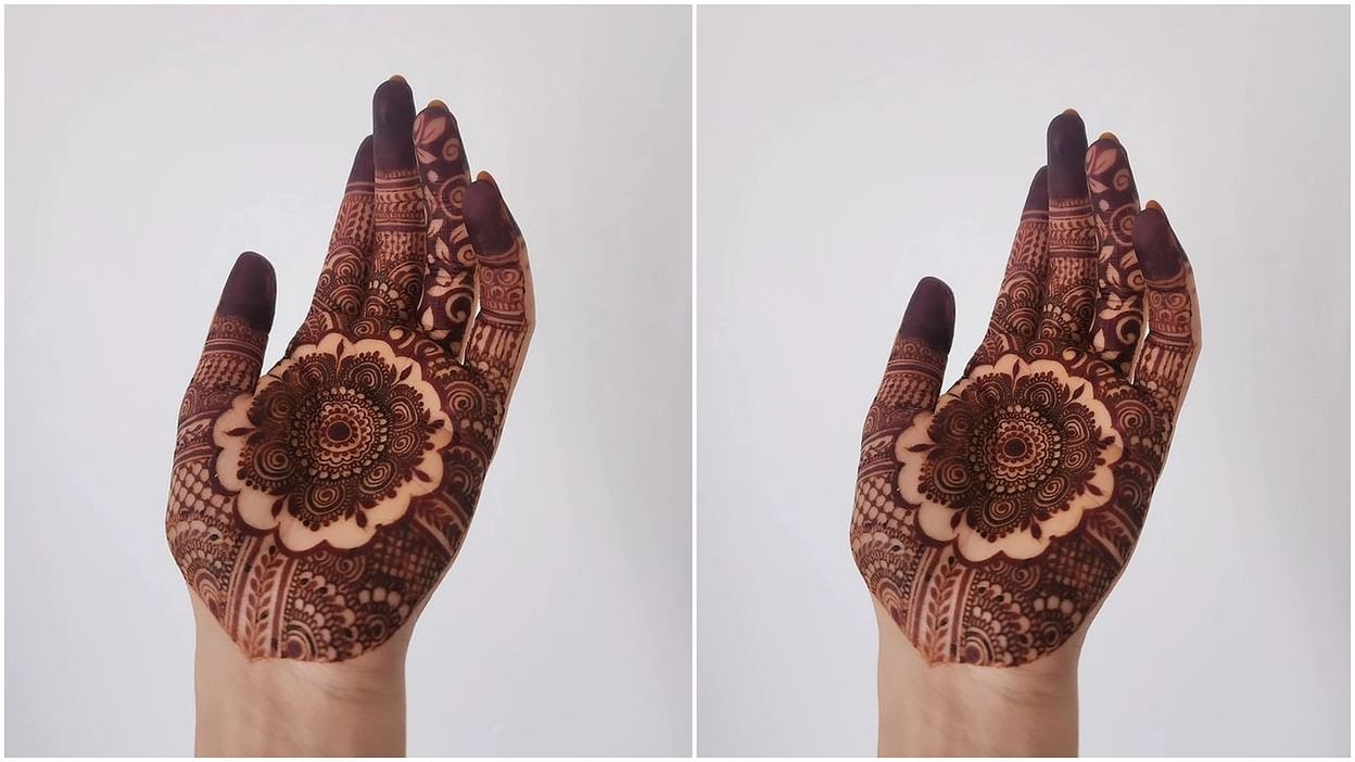 Chaitra Navratri 2025 Ram Navami Special Mehndi Design Ideas Photos - Amar  Ujala Hindi News Live - Navami Special Mehndi Design:नवमी पूजा के लिए हाथों  पर लगाएं खूबसूरत मेहंदी, सेव कर लें डिजाइन