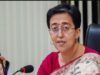 आतिशी ने कालकाजी सीट से दाखिल किया नामांकन