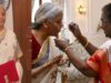 राष्ट्रपति मुर्मू ने बजट से पहले वित्तमंत्री सीतारमण को खिलाया दही-चीनी