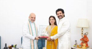 रश्मिका-विजय की अमित शाह से खास मुलाकात, यादगार पलों की खूबसूरत तस्वीरें शेयर कीं