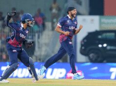 टी20 वर्ल्ड कप: हरमीत का ‘चौका’, नीदरलैंड को 93 रन से रौंदकर यूएसए ने खोला खाता