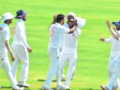 रणजी ट्रॉफी फाइनल : आकिब नबी ने झटके 5 विकेट, जम्मू-कश्मीर ने खिताबी मुकाबले में कसा शिकंजा
