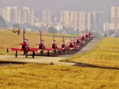 जयपुर में भारतीय वायुसेना का धमाकेदार एयर शो, वीडियो में देंखे सूरकिरण टीम उड़ाएगी तिरंगा