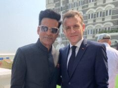 मनोज बाजपेयी और अनिल कपूर ने फ्रांसीसी राष्ट्रपति इमैनुएल मैक्रों से की मुलाकात