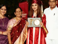 अभिनय के साथ पूरा किया एमबीबीएस का सपना, श्रीलीला ने सोशल मीडिया पर साझा कीं तस्वीरें