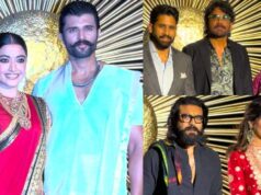 फिल्मी सितारों से सजी शाम: रश्मिका मंदाना और विजय देवरकोंडा के रिसेप्शन में बॉलीवुड का जमावड़ा, देखे सेलिब्रेशन की झलकियाँ