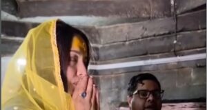 मां बगलामुखी के दरबार में पहुंची अभिनेत्री सेलिना जेटली, लगाई गुहार