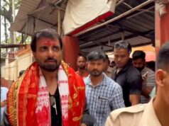 अभिनेता सोनू सूद ने किए असम के प्रसिद्ध कामाख्या देवी मंदिर के दर्शन