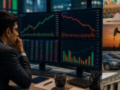 Stock Market Closing: उतार-चढ़ाव भरे दिन के बाद लाल निशान में बंद हुए बाजार! सेंसेक्स 114 अंक, निफ्टी 24,300 के पार क्लोज
